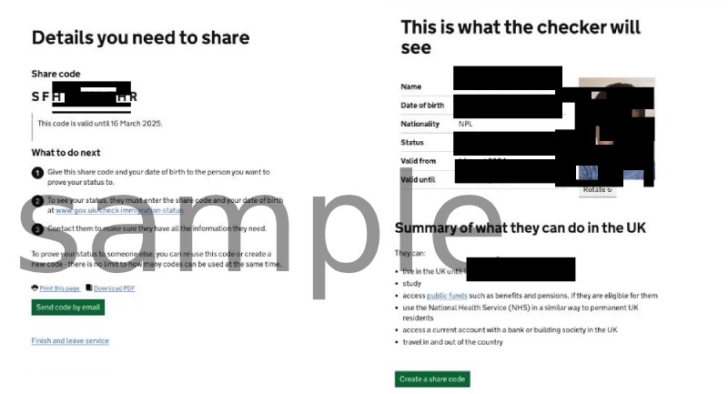 Share Code